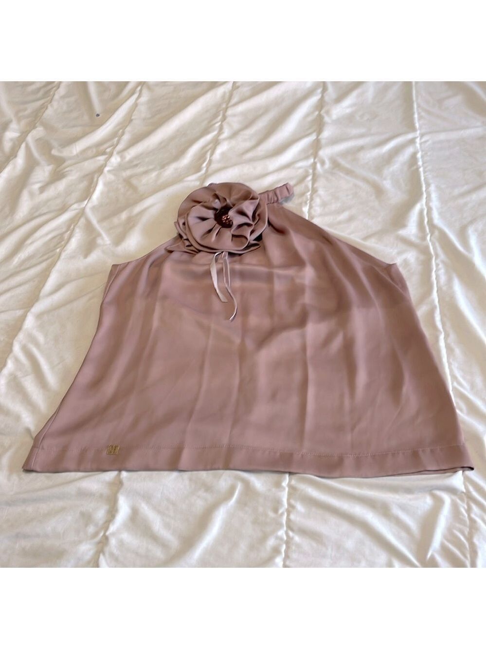 Gil Santucci Rose Pink Halter Top Size Medium